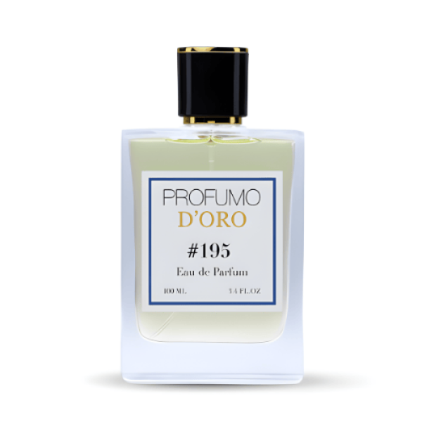 Profumo Doro 195 – eleganter Flakon mit warmem Eau de Parfum aus Rum, Vanille und Tonkabohne für Damen und Herren